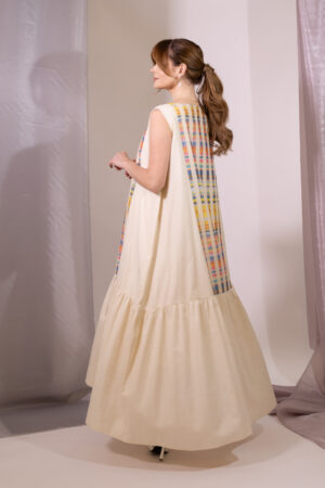 Beige Straps Dress - Image 2