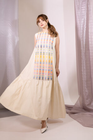 Beige Straps Dress - Image 3