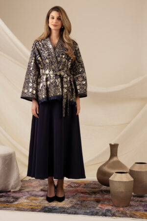 Navy Blue Zeej Jacket - Image 2