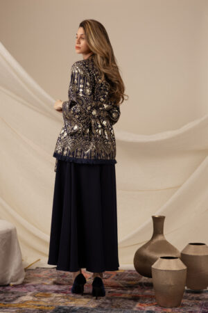 Navy Blue Zeej Jacket - Image 4