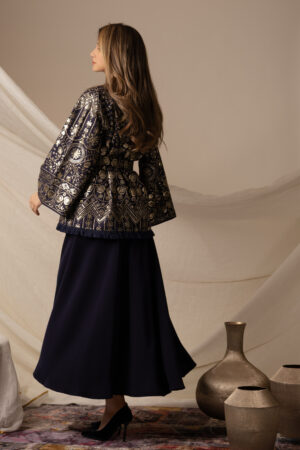 Navy Blue Zeej Jacket - Image 7