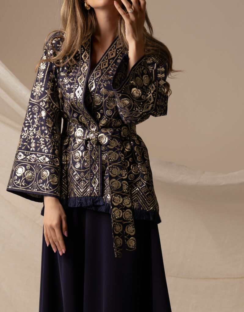 Navy Blue Zeej Jacket