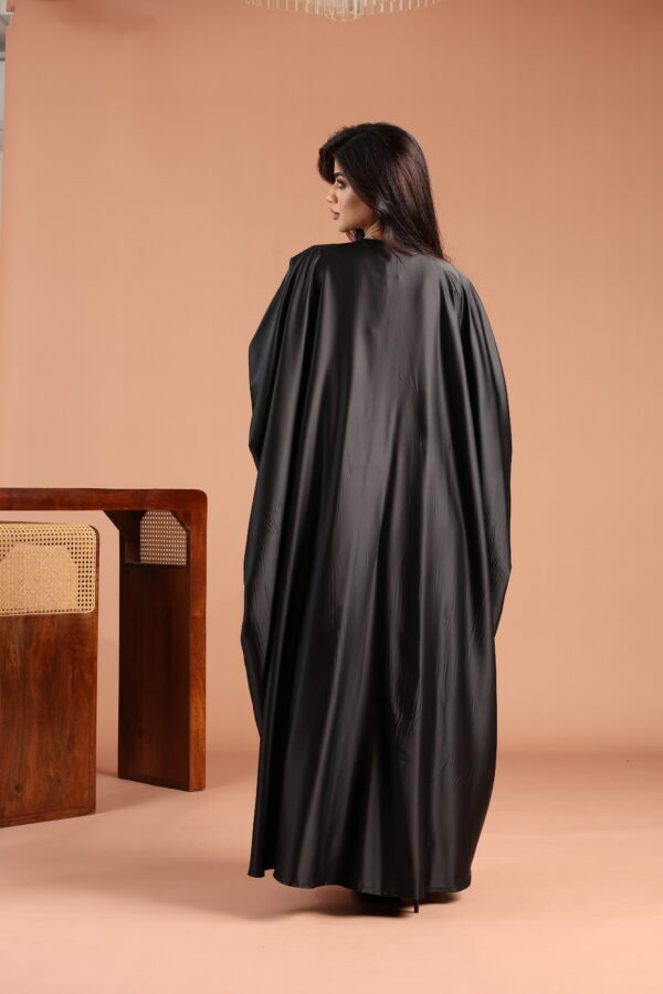 Black Silk Abaya
