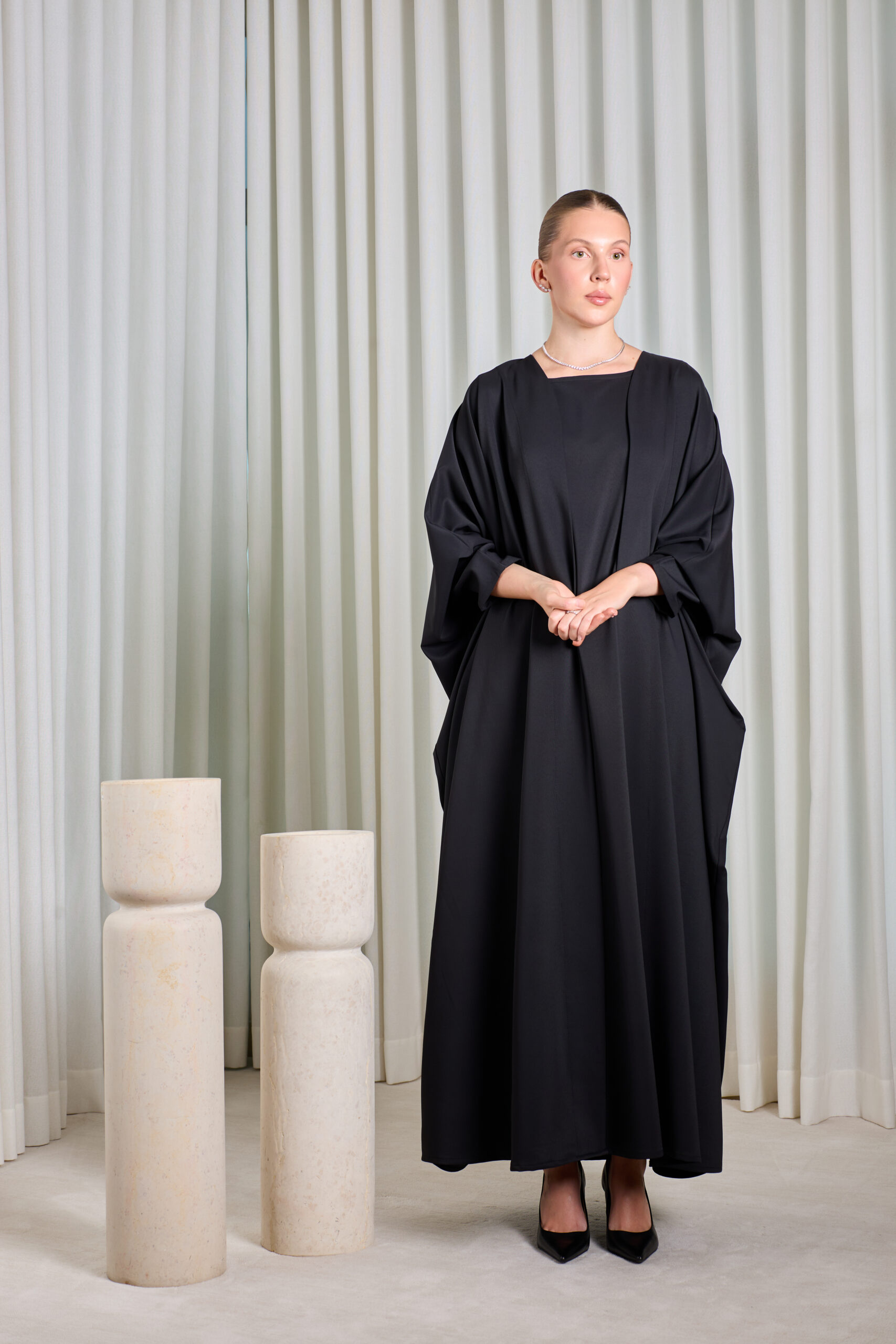 Noir Essential Abaya Sets - Image 12