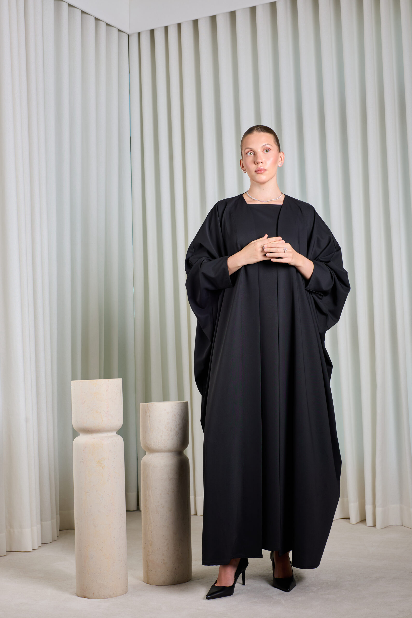 Noir Essential Abaya Sets - Image 2