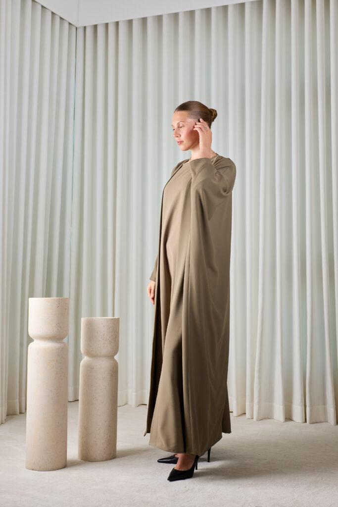 Kaki Essential Abaya Sets