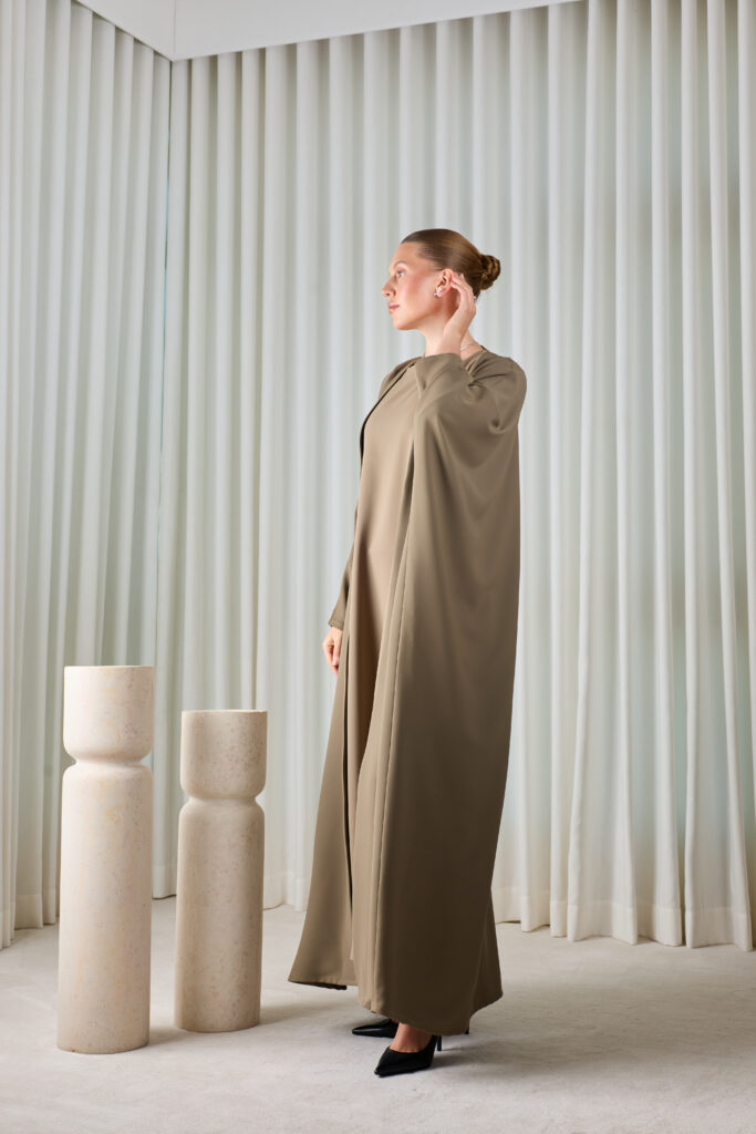 Kaki Essential Abaya Sets